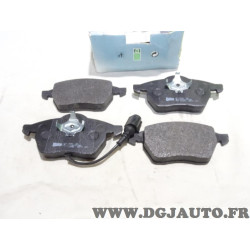 Jeu 4 plaquettes de frein avant montage teves Valeo 598486 pour audi A3 TT seat ibiza 3 III leon 1 toledeo 2 II skoda octavia vo