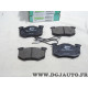 Jeu 4 plaquettes de frein avant montage bendix Valeo 598080 pour renault super 5 express clio 1 twingo 1 