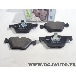 Jeu 4 plaquettes de frein avant montage teves Valeo 598636 pour mercedes classe E SLK CLK ML W210 R170 W163 C208 
