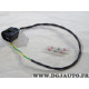 Cable reparation faisceau electrique cosse connecteur 2 pins Delphi 9001-924 