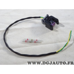 Cable reparation faisceau electrique cosse connecteur solenoide pompe injection Delphi 9001-886 pour citroen C4 dont picasso C5 