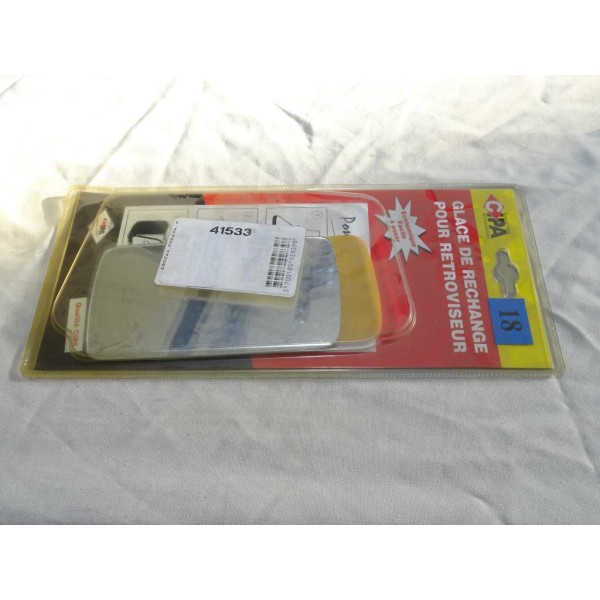 Miroir glace vitre de retroviseur Cipa 41533 pour fiat uno fiorino 