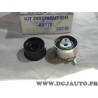 Jeu 2 galets tendeur + enrouleur courroie de distribution (non incluse) Hutchinson KH112 pour opel kadett E astra F calibra A ve