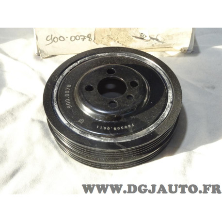 Poulie damper de vilebrequin Jovil 900.0078 pour volkswagen audi skoda seat 