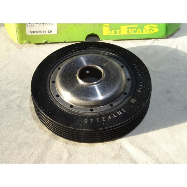 Poulie damper de vilebrequin Intfradis 2118 pour renault clio 2 II kangoo 1 2 I II laguna 1 2 I II megane 1 dont scenic 1.4 1.6 