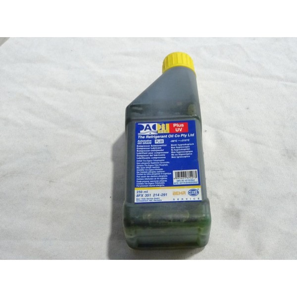 Bidon flacon 250ml lubrifiant compresseur climatisation PL68 Hella 8FX351214-291 