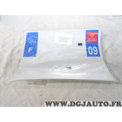 Lot 45 feuilles adhesive plaque immatriculation 275x200 09 Ariege SIV 6AA42SIV 