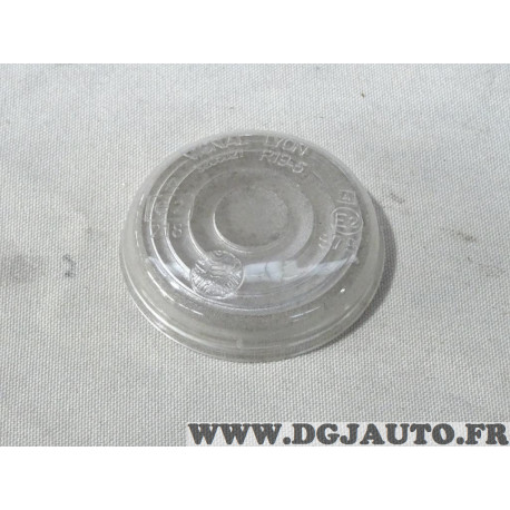 Cabochon de feu transparent rond Vignal 3205021 R19-5 