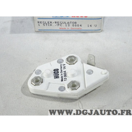 Regulateur alternateur Huco 130004 pour opel kadett C D E combo B corsa A B manta B ascona C astra F vectra A 