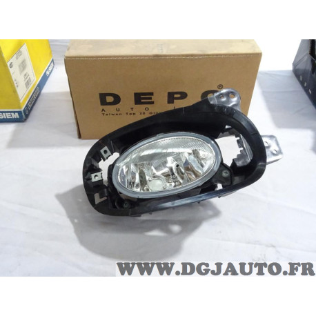 Phare antibrouillard avant droit Depo 690146 pour honda jazz 3 III GE GG GP ZA 
