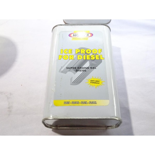 Bidon 1L 1 litre additif diesel gazoil hiver anti-wax Wynn's PN90795 ice proof 