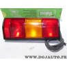 Feu lanterne arriere gauche Valeo 082307 pour renault express