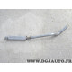 Silencieux echappement intermediaire Walker 16192 pour opel corsa A 1.0 1.2 1.3 1.4 essence 1.5D 1.5 D diesel 