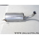 Silencieux echappement intermediaire Walker 15432 pour citroen XM 2.0 essence 2.1D 2.1 D diesel
