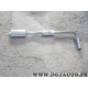 Silencieux echappement intermediaire Tesh 240327 RN486L pour renault clio 1 1.7 essence 