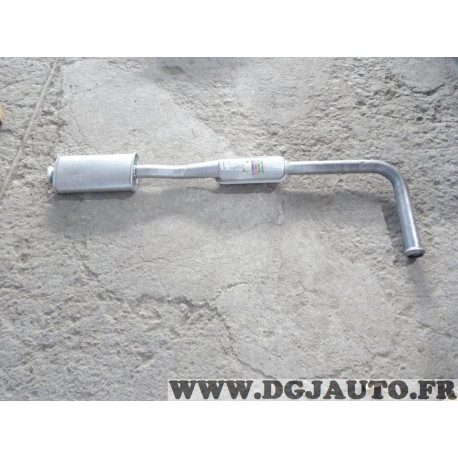 Silencieux echappement intermediaire Tesh 240327 RN486L pour renault clio 1 1.7 essence 