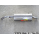 Silencieux echappement arriere Bosal 135117 pour citroen C3 1.6HDI 1.6 HDI diesel