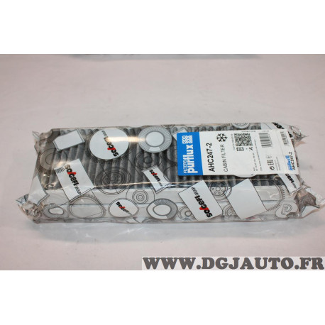 Jeu 2 filtres habitacle interieur Purflux AHC247-2 pour audi A6 C5 C6 R8 volkswagen XL1 