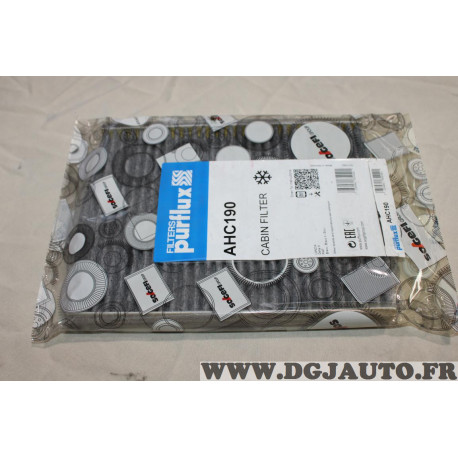 Filtre habitacle interieur Purflux AHC190 pour fiat stilo bravo 2 II lancia delta 3 III 