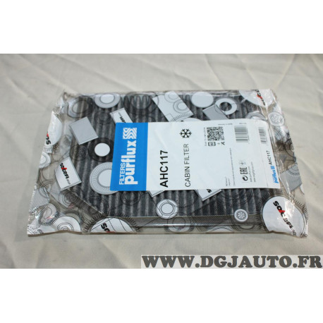 Filtre habitacle interieur Purflux AHC117 pour renault laguna 1 I 