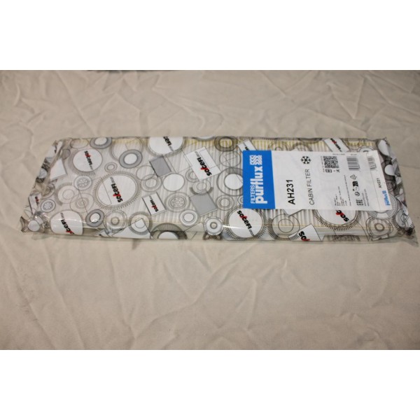 Filtre d'habitacle interieur Purflux AH231 pour peugeot boxer citroen jumper fiat ducato 1 2 I II 
