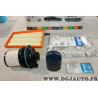 Pack filtres Purflux N°6 huile + air + gazoil + habitacle LS946 + A1785 + CS618 + AH482 pour renault megane 4 IV talisman 1.5DCI