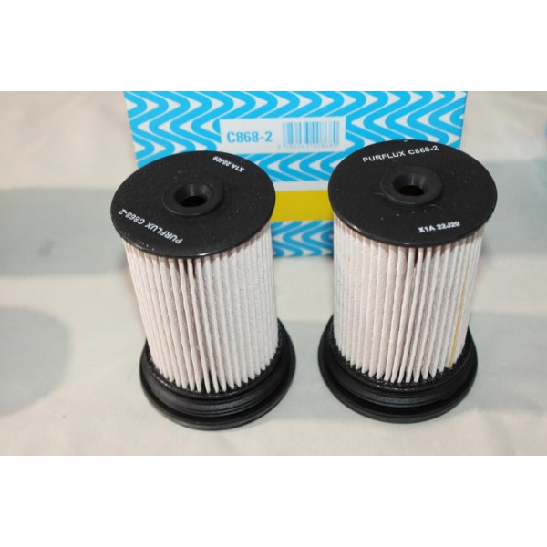 Lot 2 filtres à carburant gazoil Purflux C868-2 pour chevrolet captiva opel antara 2.0CDTI 2.2CDTI 2.0 2.2 CDTI diesel 