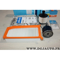 Pack filtres Purflux N°3 huile + air + gazoil + habitacle LS933 + A1569 + C826 + AH405 pour renault captur clio 4 IV 1.5DCI 1.5 