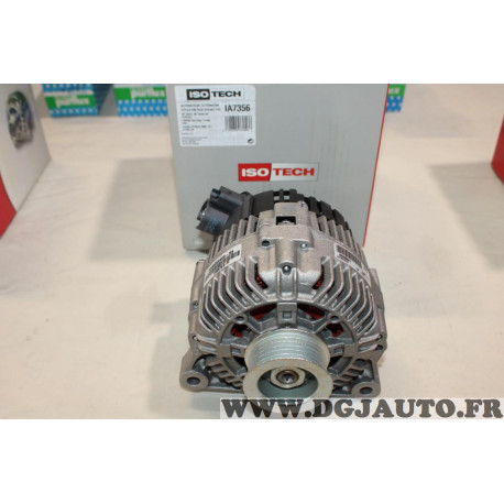 Alternateur 80A isotech IA7356 pour citroen C5 C8 xsara dont picasso berlingo 1 nemo fiat ulysse 2 II fiorino 3 III qubo lancia 