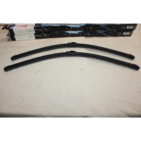 Jeu 2 balais essuie glace souple aerotwin 650MM + 650MM Bosch A034S 3397009034 pour porsche cayenne volkswagen touareg 