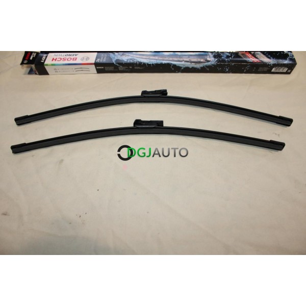 Lot 2 balais essuie glace 600mm + 530mm souple aerotwin Bosch A430S 3397007430 pour land rover range rover evoque L538 volkswage