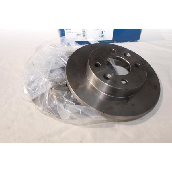 Jeu 2 disques de frein avant plein 238mm diametre Bosch BD993 0986479165 pour dacia logan 1 sandero 1 