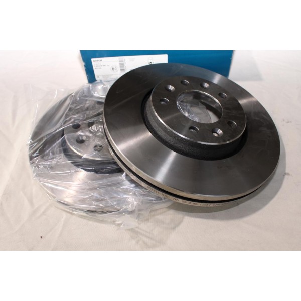 Lot 2 disques de frein avant ventilé 280mm diametre Bosch BD1144 0986479266 pour citroen jumpy 2 II fiat scudo 2 II peugeot expe