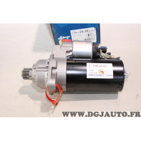 Demarreur 1.7KW reconditionné à neuf Bosch 0986020260 pour audi A1 A3 TT Q3 seat ibiza 3 4 III IV cordoba 2 II toledo 3 III alte