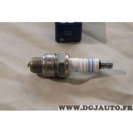 Bougie allumage Bosch W7AC 7596 0241235607 pour moto benelli S ducati 350 900 GTV GTL hercules hobby rider jogging prima supra s
