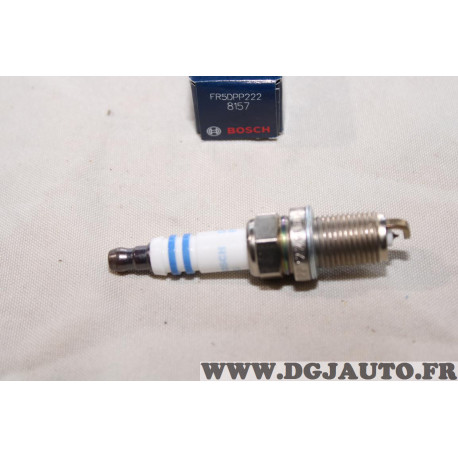 Lot 4 bougies allumage platinum Bosch FR5DPP222 8157 0242245558 pour alfa romeo 164 spider ford galaxy 1 transit 4 IV honda civi