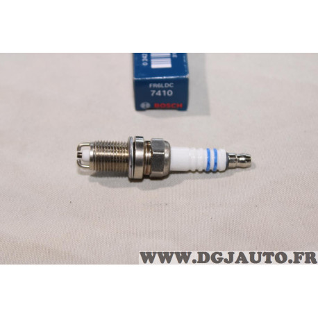 Lot 6 bougies allumage Bosch FR6LDC 0242240566 pour citroen xantia evasion XM fiat uno bravo marea lancia kappa Y ypsilon lybra 