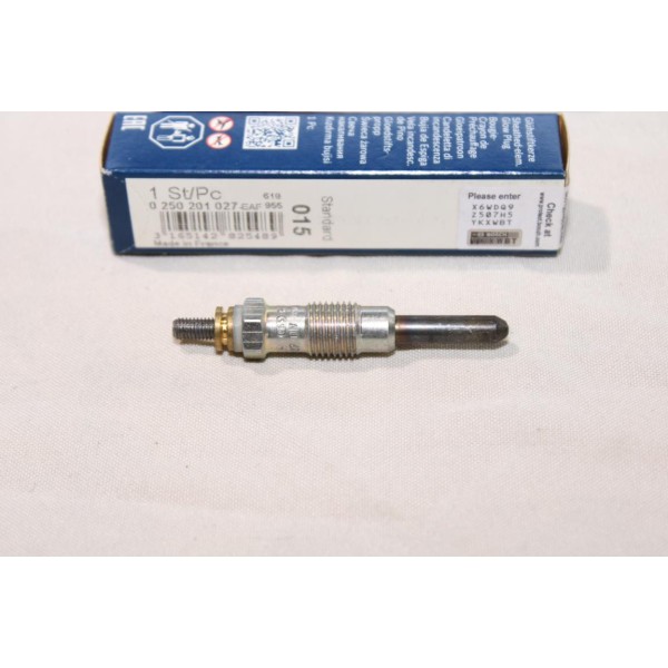 Lot 2 bougies prechauffe Bosch N°015 0250201027 pour BMW E30 E34 E36 E38 E39 serie 3 5 7 land rover range rover opel omega B D T