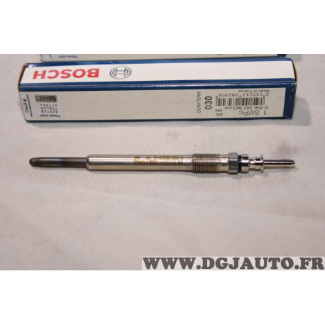 Lot 2 bougies prechauffe Bosch N°030 0250202043 pour opel omega B vectra B C astra G frontera B zafira A signum saab 93 9-3 2.0D