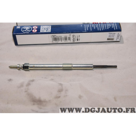 Lot 2 bougies prechauffe Bosch GLP293 0250213013 pour mini one R50 R53 toyota yaris P1 P2 XP9 corolla E120 E150 auris E15 1.4D4D