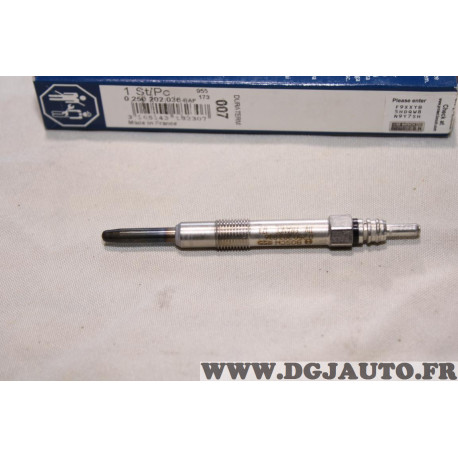 Lot 2 bougies prechauffe Bosch N°007 0250202036 pour alfa romeo 145 146 147 156 159 166 fiat brava bravo croma doblo idea marea 