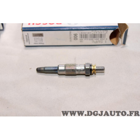 Lot 2 bougies préchauffe Bosch N°006 0250201055 pour mercedes 190 W201 classe C W202 E W124 G G460 MB100 MB120 MB140 sprinter W9