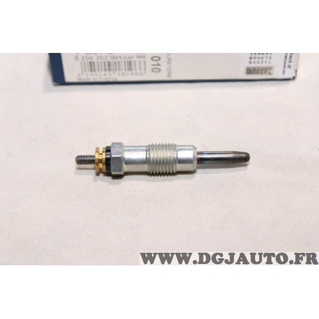 Lot 2 bougies préchauffe Bosch N°010 0250202001 pour citroen ax peugeot 106 rover 114 metro 1.4D ford escort 3 4 5 6 7 III IV V 