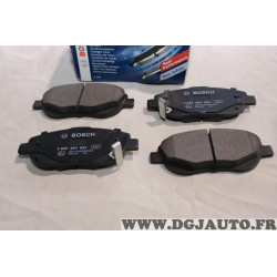 Jeu 4 plaquettes de frein avant montage bendix Bosch BP1677 0986494682 pour toyota avensis T27 verso AR20 