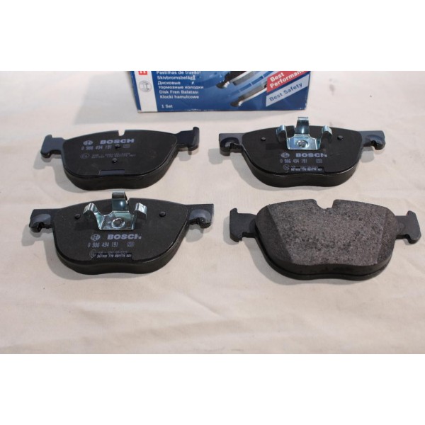 Jeu 4 plaquettes de frein avant montage teves Bosch BP1109 0986494191 pour BMW X5 X6 E70 E71 E72 F15 F16 E85 E86 