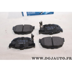 Jeu 4 plaquettes de frein arriere montage sumitomo Bosch BP208 0986424418 pour hyundai lantra coupé elantra tiburon kia cerato 