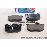 Jeu 4 plaquettes de frein avant montage bendix Bosch BP683 0986466350 pour citroen BX