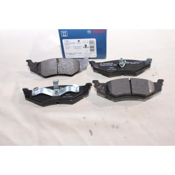 Jeu 4 plaquettes de frein arriere montage kelsey Bosch BP331 0986424585 pour chrysler dodge neon stratus 300M sebring PT cruiser