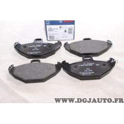 Jeu 4 plaquettes de frein arriere montage brembo Bosch BP285 0986424532 pour renault laguna 1 