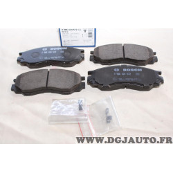 Jeu 4 plaquettes de frein avant montage akebono Bosch BP319 0986424572 pour mitsubishi L200 L300 L400 pajero delica toyota land 